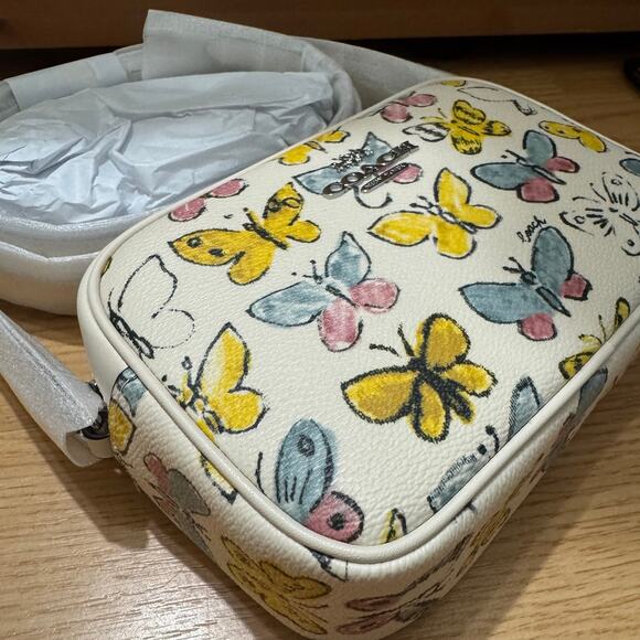 🦋Coach Mini Jamie Camera Bag With Butterfly Print - Picture 8 of 12